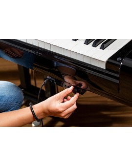 Eclairage LED design pour pianos droits HM-LED-BK noir mat