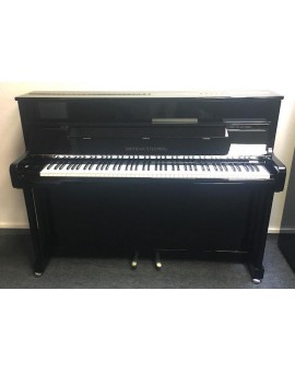 Piano neuf allemand noir chrome GROTRIAN STEINWEG Argent
