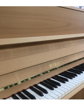 nuovo pianoforte PTEROF 118 P1 legno naturale