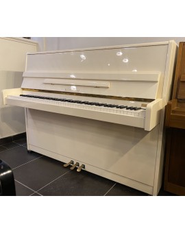 Gebrauchtes Klavier RÖNISCH 110M lackierte elfenbeinfarbene Messingbeschläge