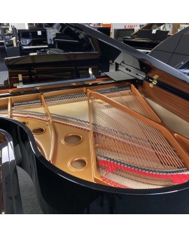 New GP170 black lacquered grand piano