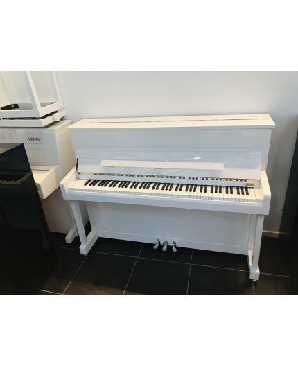 Nuovo pianoforte laccato bianco, SCHAEFFER
