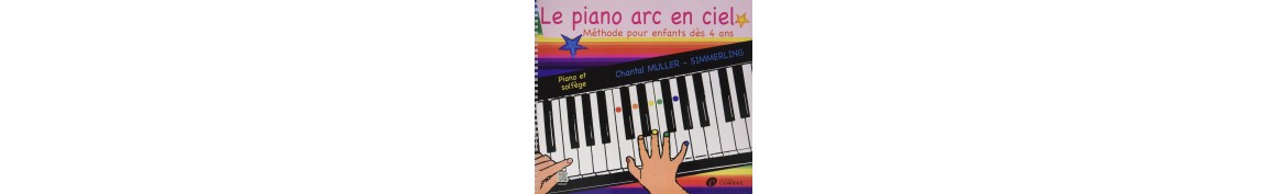 The rainbow piano method